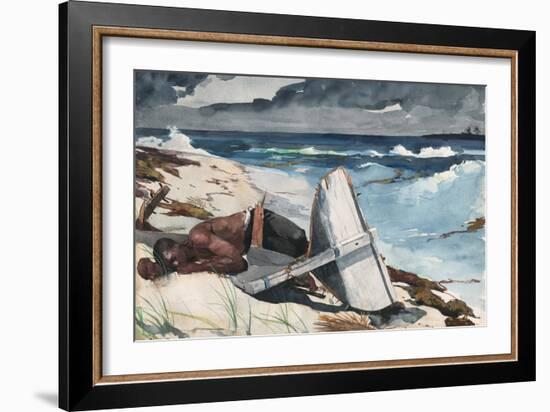 After the Hurricane, Bahamas, 1899-Winslow Homer-Framed Giclee Print