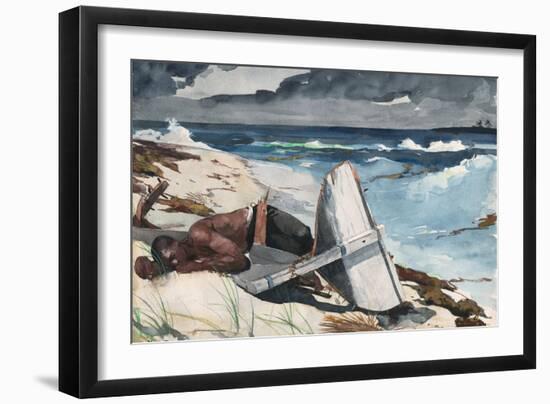 After the Hurricane, Bahamas, 1899-Winslow Homer-Framed Giclee Print