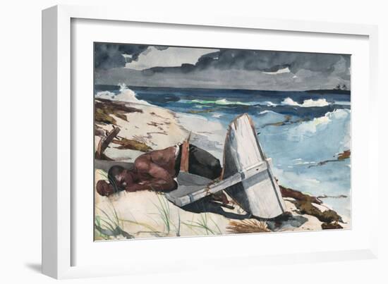 After the Hurricane, Bahamas, 1899-Winslow Homer-Framed Giclee Print