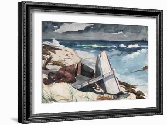 After the Hurricane, Bahamas, 1899-Winslow Homer-Framed Giclee Print