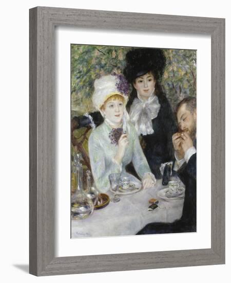 After the Luncheon, 1879-Pierre-Auguste Renoir-Framed Giclee Print