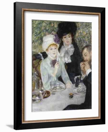 After the Luncheon, 1879-Pierre-Auguste Renoir-Framed Giclee Print