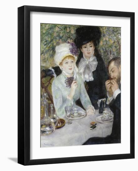 After the Luncheon, 1879-Pierre-Auguste Renoir-Framed Giclee Print