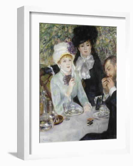 After the Luncheon, 1879-Pierre-Auguste Renoir-Framed Giclee Print