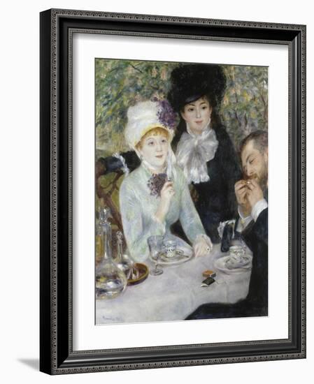 After the Luncheon, 1879-Pierre-Auguste Renoir-Framed Giclee Print