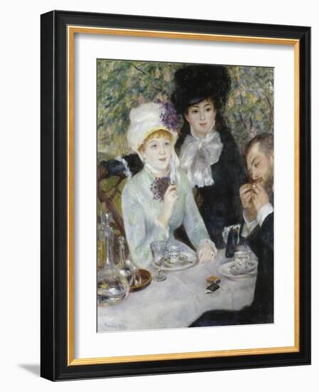 After the Luncheon, 1879-Pierre-Auguste Renoir-Framed Giclee Print