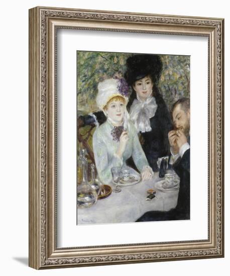 After the Luncheon, 1879-Pierre-Auguste Renoir-Framed Giclee Print