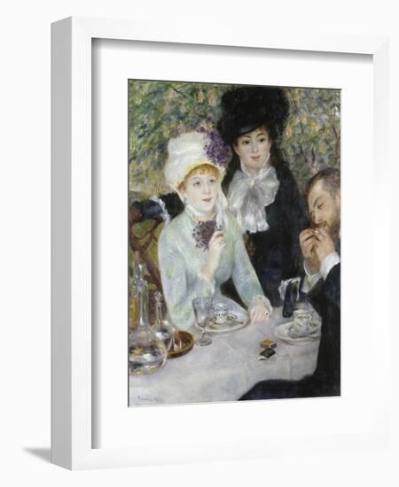 After the Luncheon, 1879-Pierre-Auguste Renoir-Framed Giclee Print