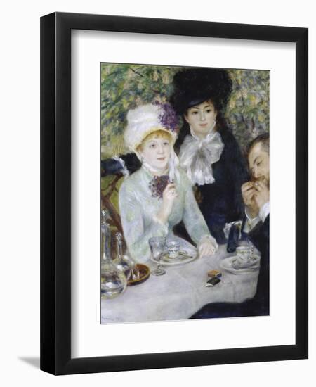 After the Luncheon (La Fin Du Déjeuner), 1879-Pierre-Auguste Renoir-Framed Giclee Print