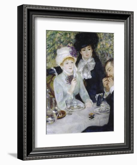 After the Luncheon (La Fin Du Déjeuner), 1879-Pierre-Auguste Renoir-Framed Giclee Print