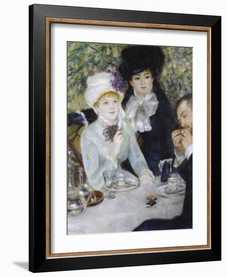 After the Luncheon (La Fin Du Déjeuner), 1879-Pierre-Auguste Renoir-Framed Giclee Print