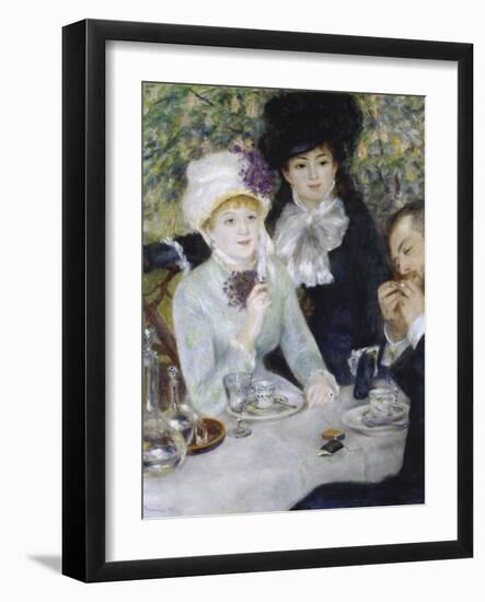 After the Luncheon (La Fin Du Déjeuner), 1879-Pierre-Auguste Renoir-Framed Giclee Print