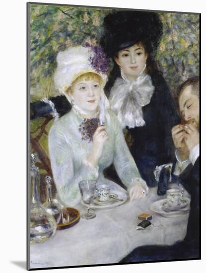 After the Luncheon (La Fin Du Déjeuner), 1879-Pierre-Auguste Renoir-Mounted Giclee Print