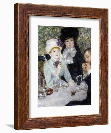 After the Luncheon-Pierre-Auguste Renoir-Framed Giclee Print