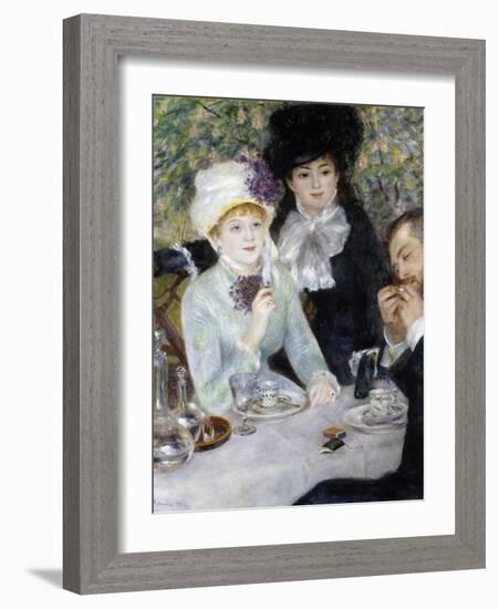 After the Luncheon-Pierre-Auguste Renoir-Framed Giclee Print