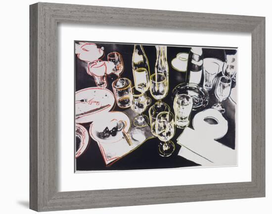 After the Party, c.1979-Andy Warhol-Framed Giclee Print