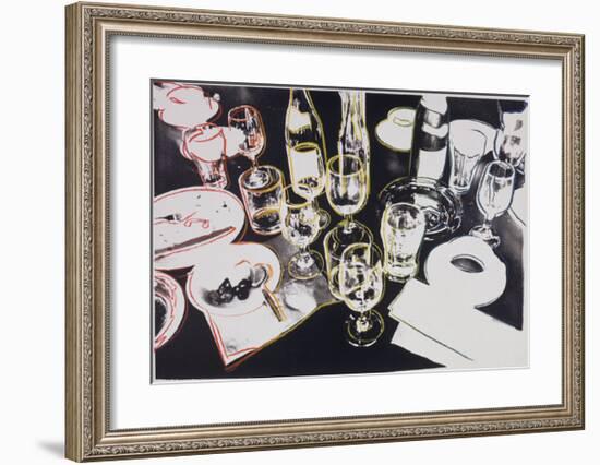 After the Party, c.1979-Andy Warhol-Framed Giclee Print