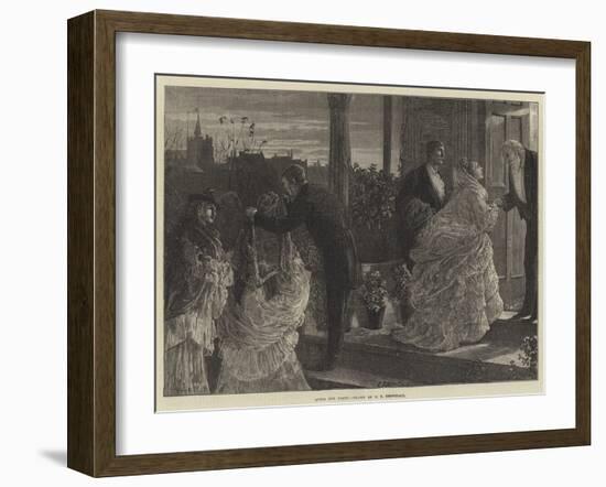 After the Party-Edward Frederick Brewtnall-Framed Giclee Print