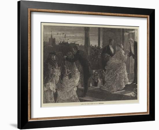 After the Party-Edward Frederick Brewtnall-Framed Giclee Print