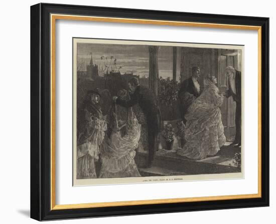 After the Party-Edward Frederick Brewtnall-Framed Giclee Print