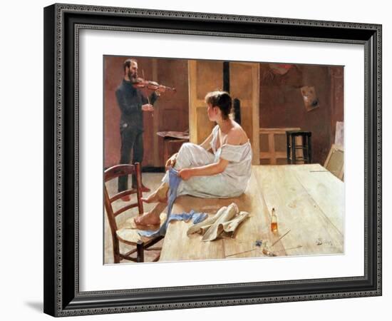 After the Pose, 1884-Sven Richard Bergh-Framed Giclee Print