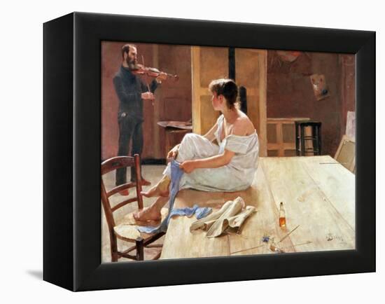 After the Pose, 1884-Sven Richard Bergh-Framed Premier Image Canvas