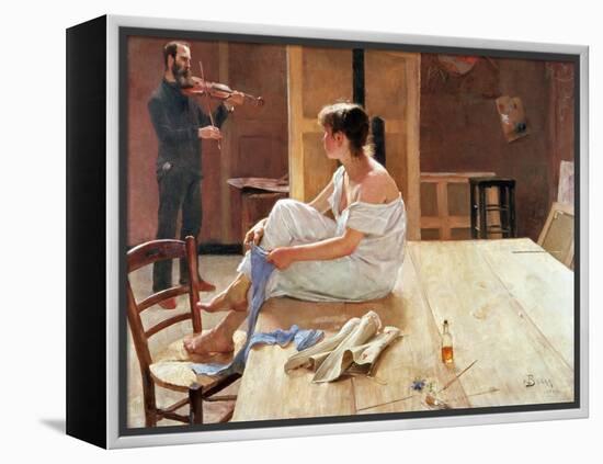 After the Pose, 1884-Sven Richard Bergh-Framed Premier Image Canvas