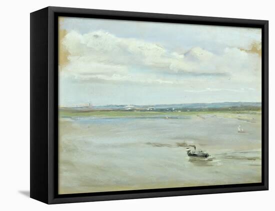 After the Rain, 1902 (Pastel on Paper)-Max Liebermann-Framed Premier Image Canvas