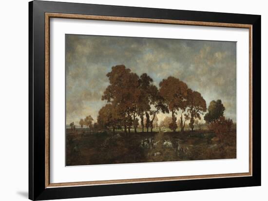 After the Rain, c.1850-Theodore Rousseau-Framed Giclee Print