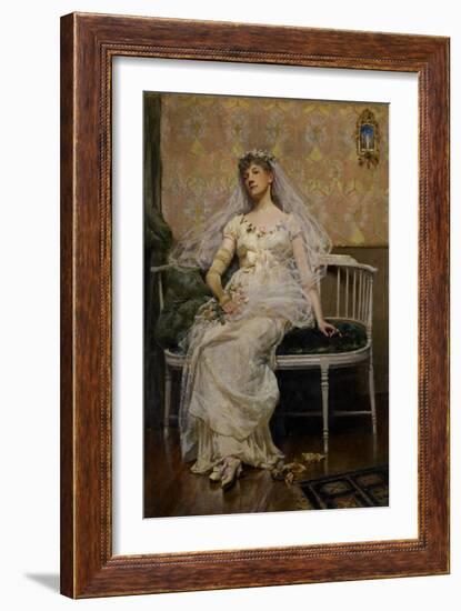 After the Reception, 1887 (Oil on Canvas)-Douglas Volk-Framed Giclee Print