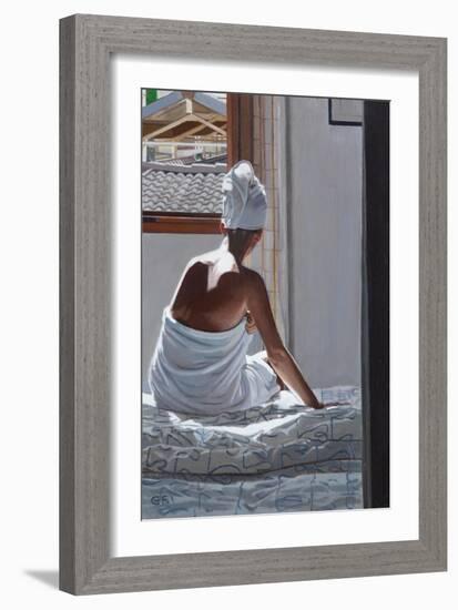 After the Shower: Palma, 2012-Gillian Furlong-Framed Giclee Print