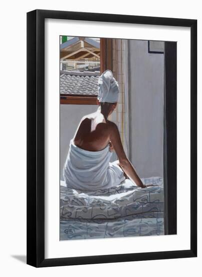 After the Shower: Palma, 2012-Gillian Furlong-Framed Giclee Print