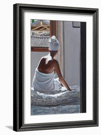 After the Shower: Palma, 2012-Gillian Furlong-Framed Giclee Print