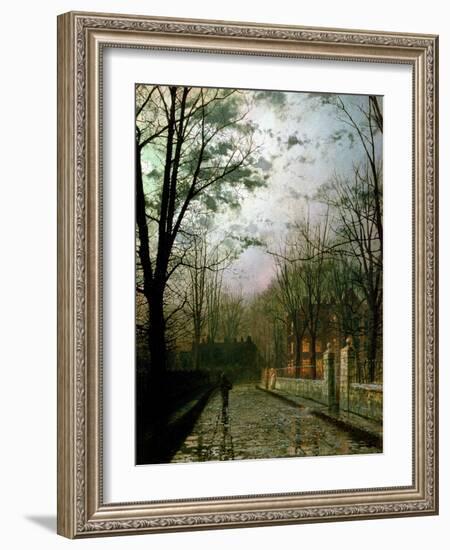 After the Shower-John Atkinson Grimshaw-Framed Giclee Print