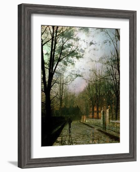 After the Shower-John Atkinson Grimshaw-Framed Giclee Print