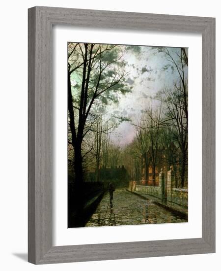 After the Shower-John Atkinson Grimshaw-Framed Giclee Print