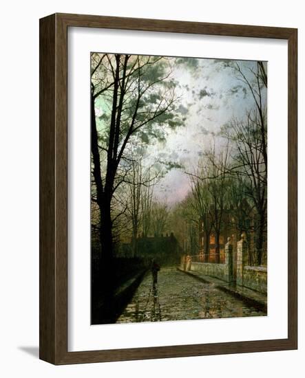 After the Shower-John Atkinson Grimshaw-Framed Giclee Print