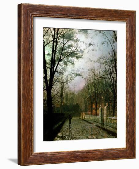 After the Shower-John Atkinson Grimshaw-Framed Giclee Print