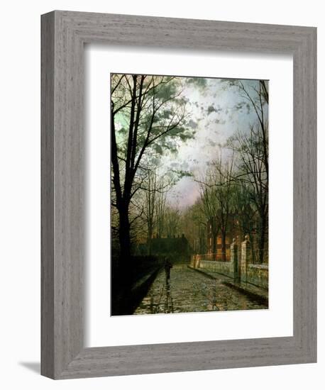 After the Shower-John Atkinson Grimshaw-Framed Giclee Print