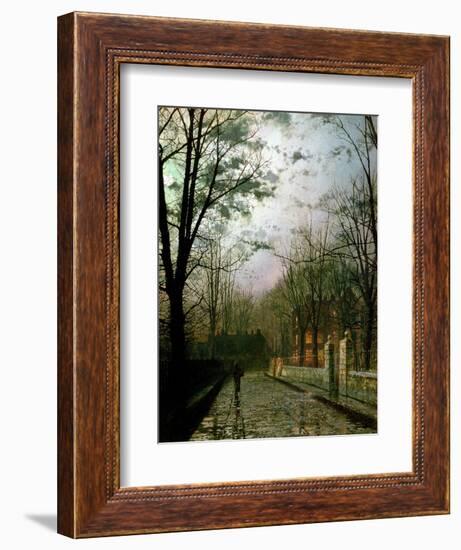 After the Shower-John Atkinson Grimshaw-Framed Giclee Print