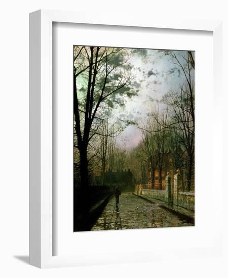 After the Shower-John Atkinson Grimshaw-Framed Giclee Print