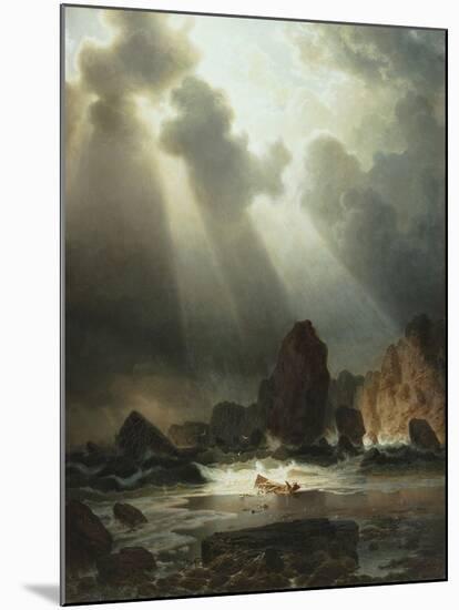 After the Storm, 1855-Johannes Cordes-Mounted Giclee Print