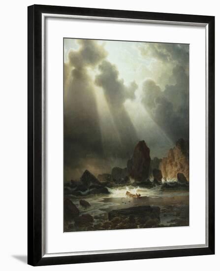 After the Storm, 1855-Johannes Cordes-Framed Giclee Print