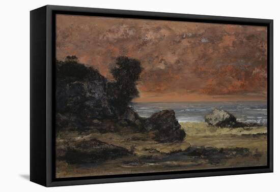 After the Storm, 1872-Gustave Courbet-Framed Premier Image Canvas