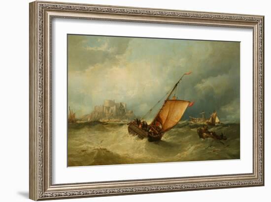 After the Storm (Oil on Canvas)-James Webb-Framed Giclee Print