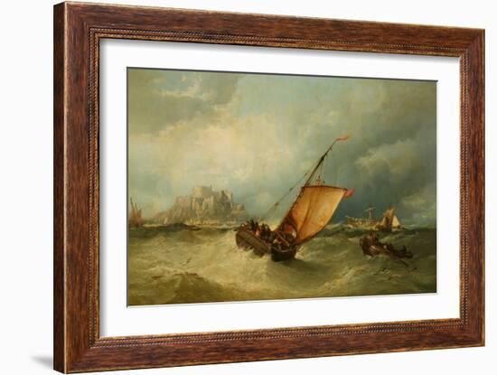 After the Storm (Oil on Canvas)-James Webb-Framed Giclee Print