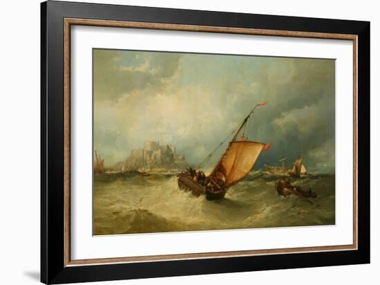 After the Storm (Oil on Canvas)-James Webb-Framed Giclee Print