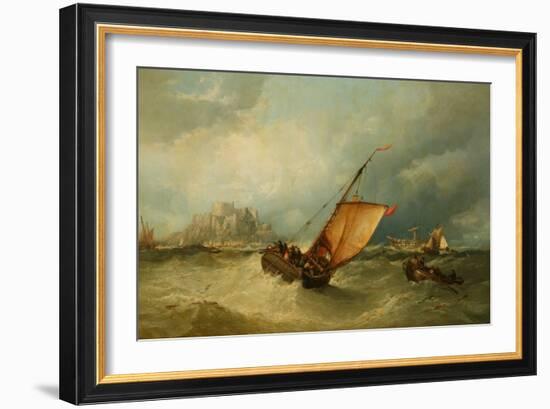 After the Storm (Oil on Canvas)-James Webb-Framed Giclee Print