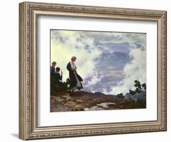 After the Storm-Charles Courtney Curran-Framed Giclee Print