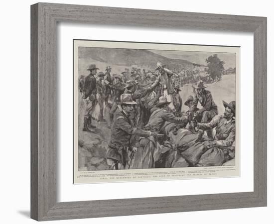 After the Surrender of Santiago, the Foes of Yesterday the Friends of To-Day-null-Framed Giclee Print